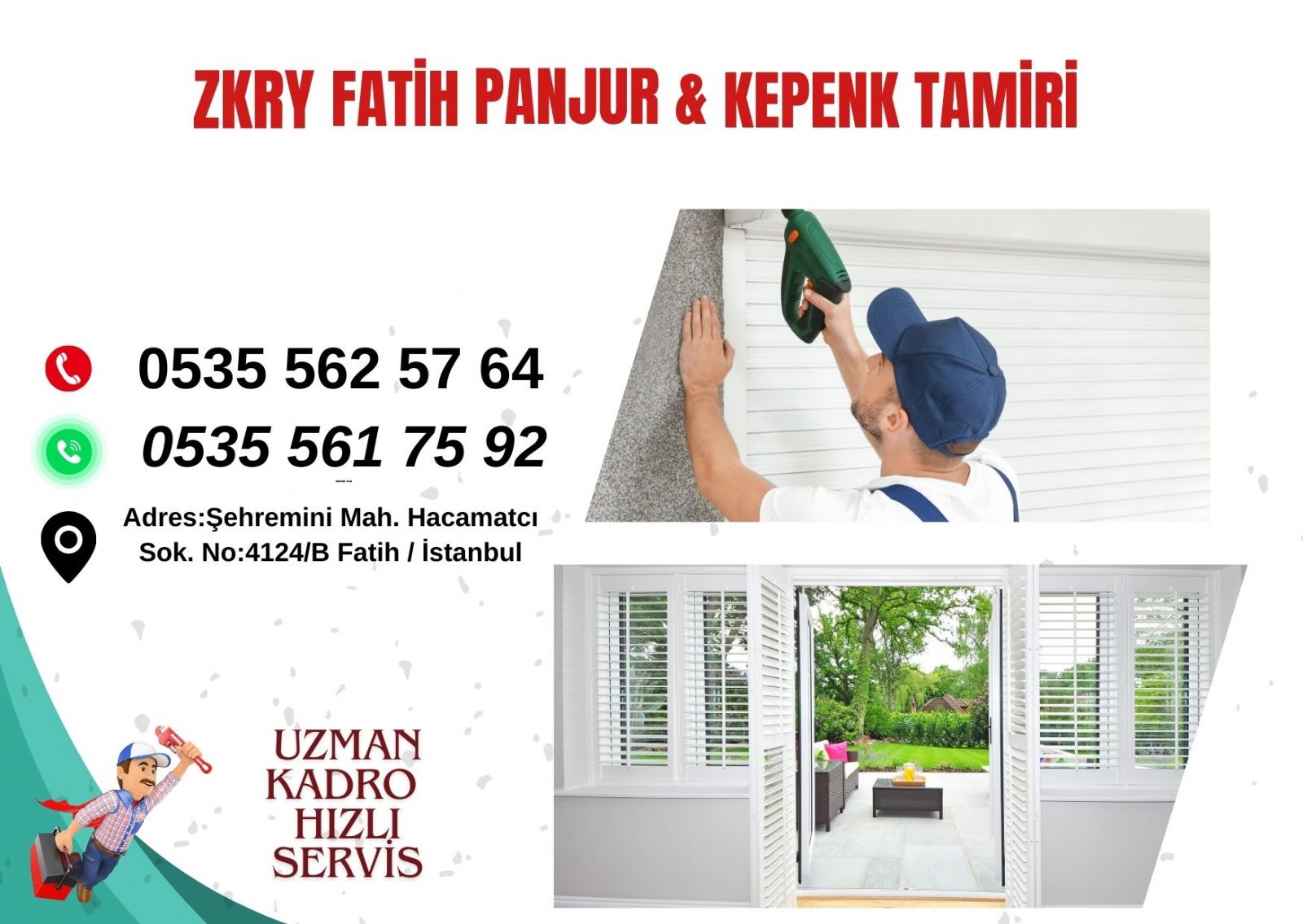Fatih Panjur Ve Kepenk Tamiri
